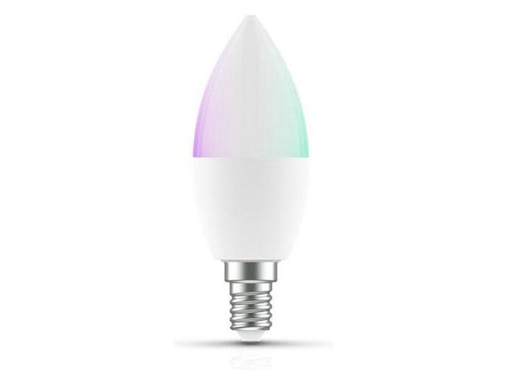 Qnect slimme Wi-Fi RGB LED kaars - E14, Huis en Inrichting, Lampen | Overige, Nieuw, Verzenden