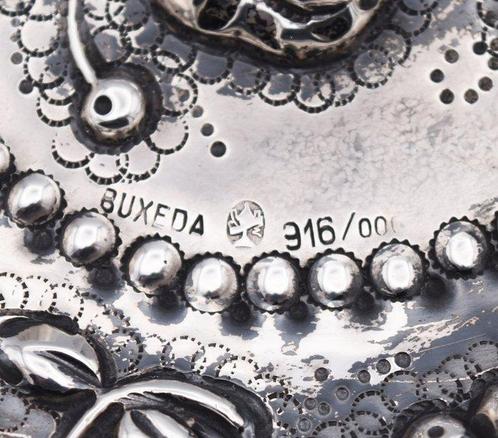 Buxeda - Dienblad - 19e eeuw - .916 (88 Zolotniki) zilver, Antiek en Kunst, Antiek | Goud en Zilver