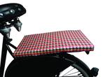 BikeCap Fietskussen  Houndstooth Sand, Fietsen en Brommers, Fietsaccessoires | Fietsstoeltjes, Verzenden, Nieuw