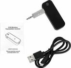 Transmitter en Receiever C28 Bluetooth 5.0 AUX Adapter -, Ophalen of Verzenden, Zo goed als nieuw