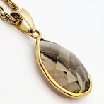 Ketting met hanger - 18 karaat Geel goud - 14.00ct. tw.