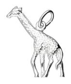 Zilveren Giraf ketting hanger, Verzenden, Nieuw