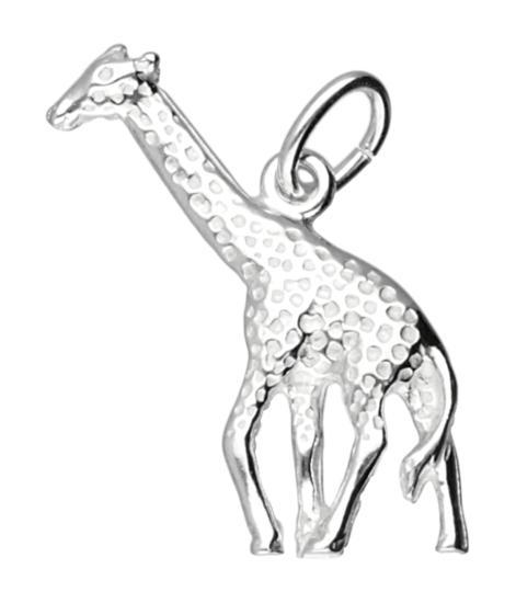 Zilveren Giraf ketting hanger, Sieraden, Tassen en Uiterlijk, Kettinghangers, Verzenden