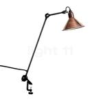 DCW Lampe Gras No 201 Klemlamp zwart conisch, koper ruw/wit, Verzenden, Nieuw