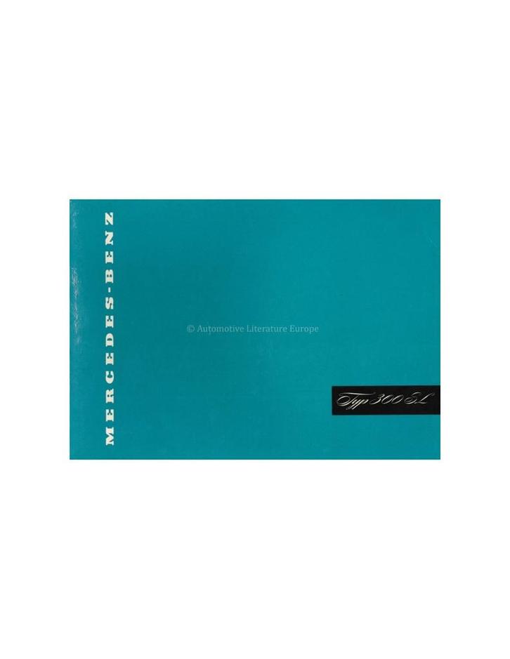 1956 MERCEDES BENZ 300 SL BROCHURE DUITS, Boeken, Auto's | Folders en Tijdschriften
