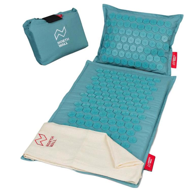 2dekans | Northwall Spijkermat met spijkerkussen - Blauw, Sport en Fitness, Massageproducten, Zo goed als nieuw, Ophalen of Verzenden
