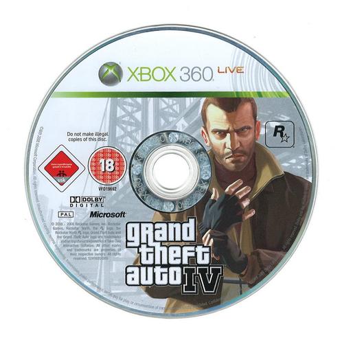 Grand Theft Auto 4 (losse disc) (Xbox 360), Spelcomputers en Games, Games | Xbox 360, Gebruikt, Vanaf 12 jaar, Verzenden