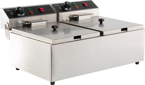 Combisteel Friteuse | Elektrisch | 6+6L | 2x 230v | 590x440x, Zakelijke goederen, Horeca | Keukenapparatuur, Nieuw in verpakking