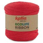 Katia Ecolife Ribbon - 110 rood - Gerecycled Lintgaren, Hobby en Vrije tijd, Breien en Haken, Ophalen of Verzenden, Nieuw