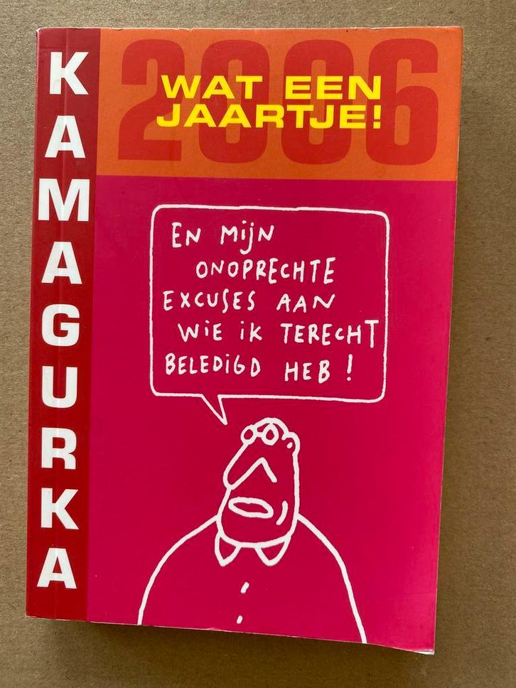 Kamagurka satirische terugblik op 2006 - Absurdistisch, Boeken, Humor, Cartoons, Zo goed als nieuw, Ophalen of Verzenden