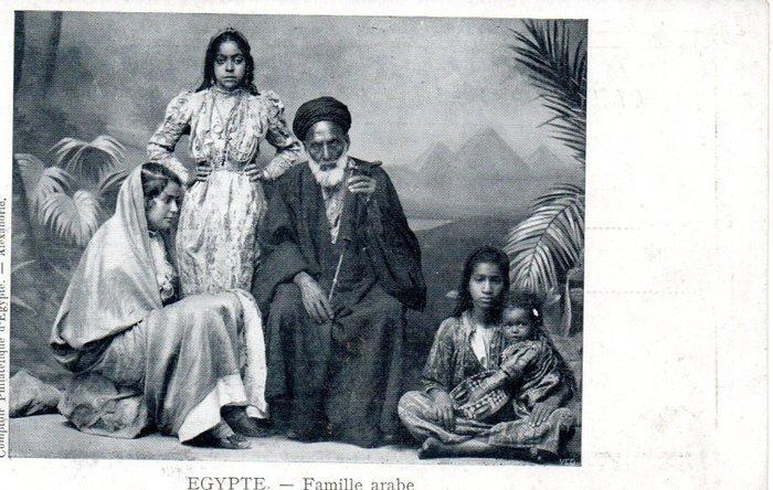 Egypte - animaties - sferen van het dagelijks leven en, Verzamelen, Ansichtkaarten | Buitenland