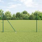 vidaXL Hexagon Hek Groen 1.5x50 m Staal, Tuin en Terras, Verzenden, Nieuw