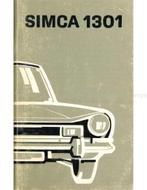 1973 SIMCA 1301 INSTRUCTIEBOEKJE NEDERLANDS