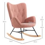 TRUUSK Stille Schommelstoel Voor Slaapkamer Woonkamer, Hoge, Huis en Inrichting, Stoelen, Verzenden, Nieuw