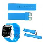 TPU Siliconen armband voor Fitbit Blaze Licht blauw, Verzenden, Nieuw