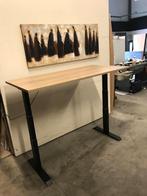Zit Sta Bureau Eiken - 295,00 Euro - Incl. Levering - Nieuw, Huis en Inrichting, Bureaus, Verzenden, In hoogte verstelbaar, Nieuw