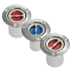 Osculati Dekvuldop Flush Mount RVS-Dekvuldop Water – 38mm, Watersport en Boten, Ophalen of Verzenden, Nieuw