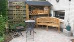 Teakea - Peanut Deluxe Tuinbank | 160x55x85, Tuin en Terras, Tuinbanken, Verzenden, Nieuw, Teakhout