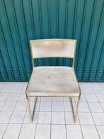 Willy Rizzo - Stoel - S.Q./IN - Verguld messing - Stoel in