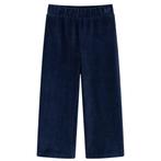 vidaXL Kinderbroek 116 ribfluweel marineblauw, Verzenden, Nieuw