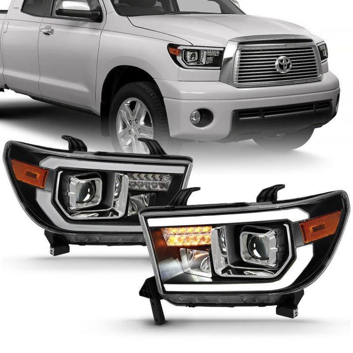 ANZO 2007-2014 Toyota Tundra Projector Light Bar H.L Black, Auto-onderdelen, Verlichting, Ophalen of Verzenden