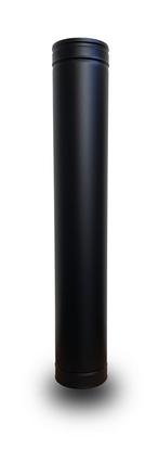 DINAK DW Black pellet dubbelwandig rookkanaal L:1m Ø80mm, Ophalen of Verzenden, Nieuw, Hout, Vrijstaand