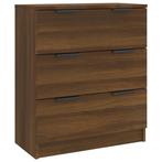 Bruin Eiken Dressoir 60x30 - Tweedekansje voor jouw inter..., Overige materialen, Nieuw, Met lade(s), 25 tot 50 cm