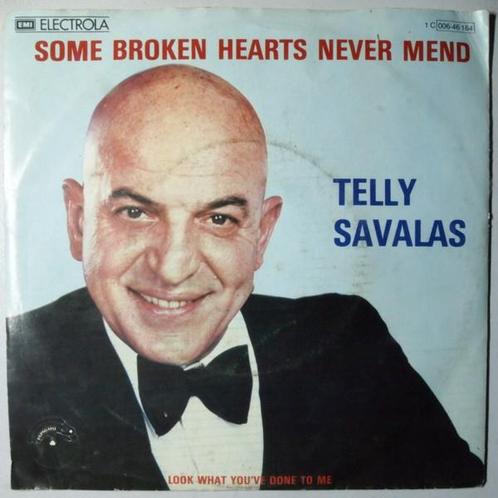 Telly Savalas - Some broken hearts never mend - Single, Cd's en Dvd's, Vinyl Singles, Single, Gebruikt, 7 inch, Pop