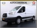 Ford Transit 350 2.0TDCI 170PK Automaat L3H2 3-Persoons Appl, Auto's, Automaat, Stof, Gebruikt, Wit