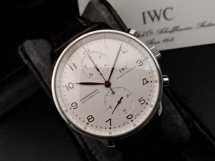 IWC - Portugieser Chronograph - IW371401 - Heren - 2003, Sieraden, Tassen en Uiterlijk, Horloges | Antiek