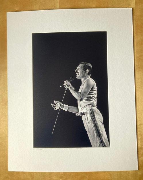 Jan Werner - Freddy Mercury (1946-199199) in concert, Antiek en Kunst, Kunst | Schilderijen | Modern