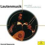 cd - Konrad Ragossnig - Lautenmusik aus drei Jahrhunderten, Verzenden, Zo goed als nieuw
