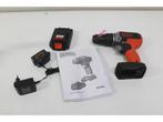 BLACK+DECKER 18V - Accuklopboor 1.5Ah met lader - 2, Verzenden, Zo goed als nieuw