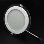 LED Downlight Slim - Inbouw Rond 15W - 6400K, Nieuw, Ophalen of Verzenden, Glas, Led