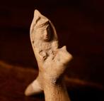 Phoenician terracotta ruiter - 11.5 cm