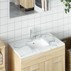 Wastafel Onderbouw - Wit Keramiek | Retourdeal | Badkamer..., Ophalen of Verzenden, Nieuw, Steen, Wastafel