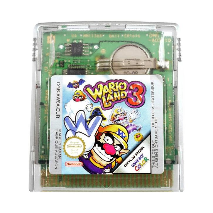 Wario Land 3 [Gameboy Color], Spelcomputers en Games, Games | Nintendo Game Boy, Zo goed als nieuw, Ophalen of Verzenden