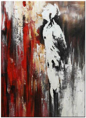 Abstract Olieverf Schilderij 90x120cm