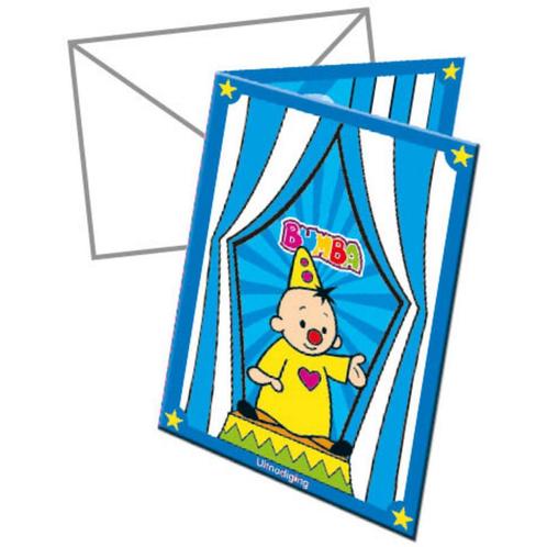 Bumba Uitnodigingen - 8 stuks, Kleding | Dames, Carnavalskleding en Feestkleding, Nieuw, Ophalen of Verzenden
