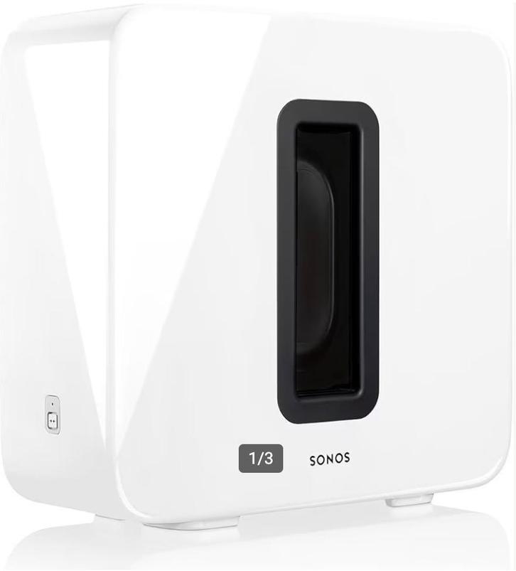 Sonos SUB Wit Gen 1 - Multiroom subwoofer, Audio, Tv en Foto, Luidsprekers, Subwoofer, Zo goed als nieuw, Ophalen