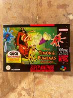 Nintendo - Super Nintendo - Timon & Pumbaas Jungle Games -, Spelcomputers en Games, Nieuw