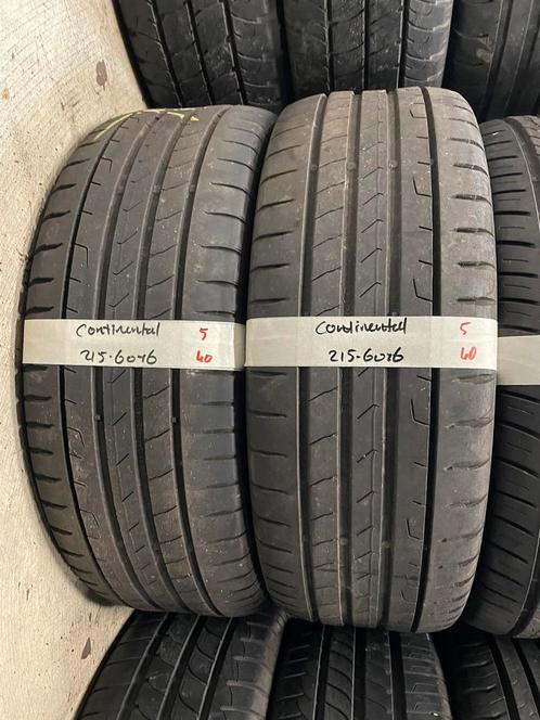 215-60-16 Continental Zomerbanden 5mm Incl Montage 215 60 16, Auto-onderdelen, Banden en Velgen, 16 inch, Zomerbanden, 215 mm