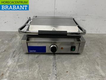 RVS Catertech Contactgrill Paninigrill 230V Horeca beschikbaar voor biedingen