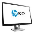 HP EliteDisplay E242| Full HD| DP,HDMI,VGA| 24, Verzenden, Zo goed als nieuw
