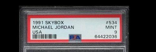1991 Skybox USA Basketball Michael Jordan #534 - Dream Team, Verzamelen, Stickers