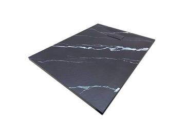 Veiling - Douchebak 120x90cm (mat zwart of zwart marmer) beschikbaar voor biedingen