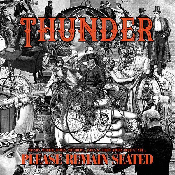 lp nieuw - Thunder - Please Remain Seated ORANGE coloured, Cd's en Dvd's, Vinyl | Rock, Zo goed als nieuw, Verzenden