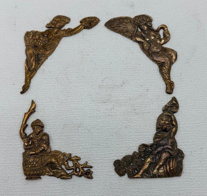 Decoratief ornament (4) - Frankrijk, Antiek en Kunst, Antiek | Klokken