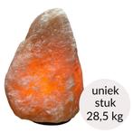 Himalaya Zoutlamp roze kleur, 28,5 kg – uniek stuk (incl., Ophalen of Verzenden, Nieuw
