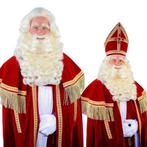 Baardstel TV-Sint buffelhaar deluxe, Verzenden, Nieuw, Feestartikel